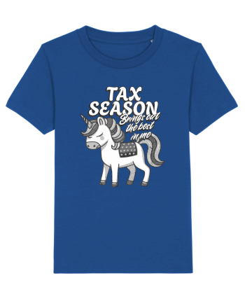 Tax season - unicornii contabili Majorelle Blue