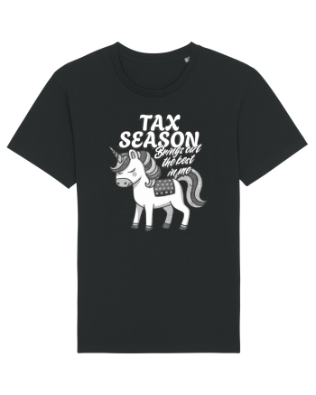 Tax season - unicornii contabili Tricou mânecă scurtă Unisex Rocker