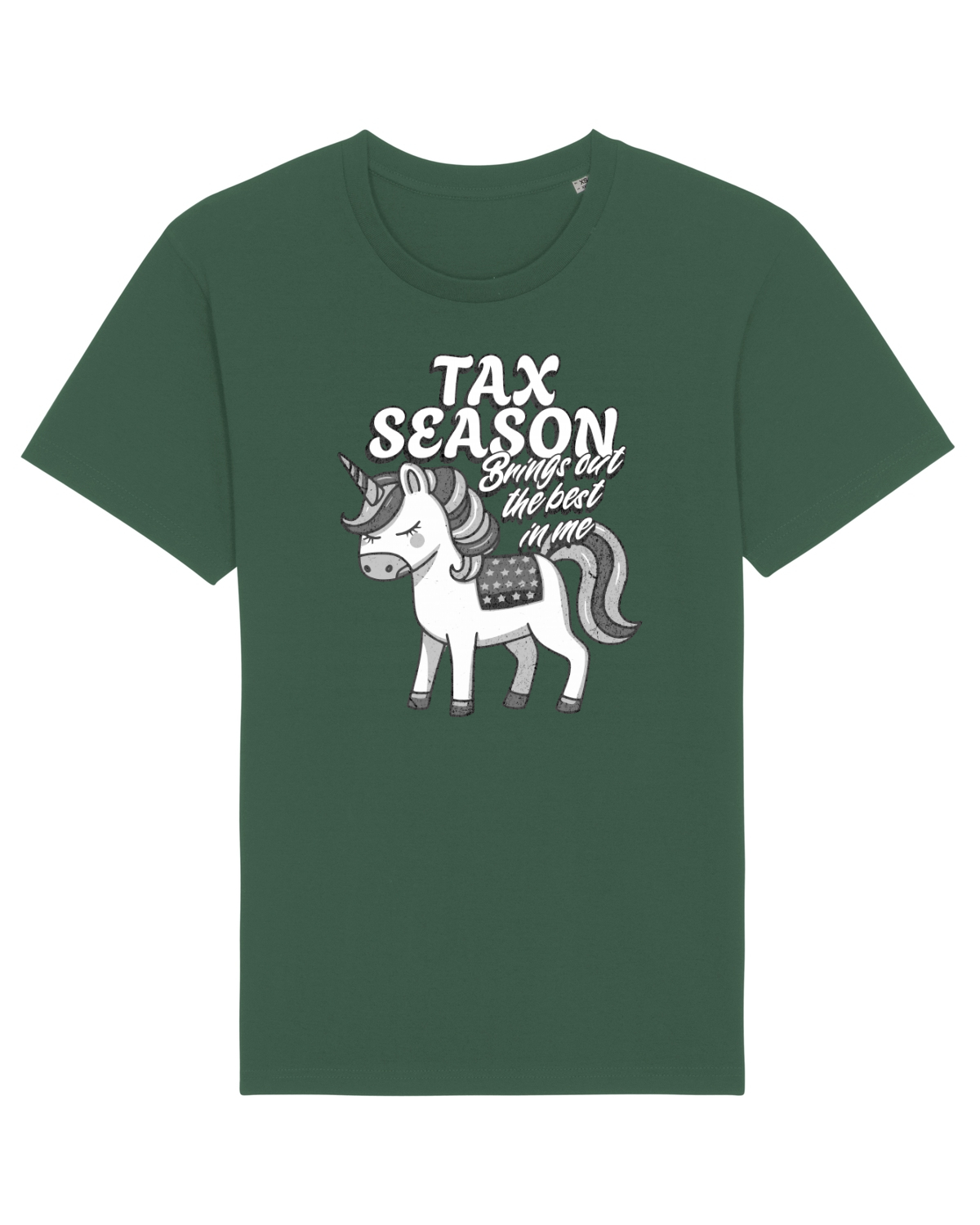 Tricou mânecă scurtă Unisex Rocker Bottle Green