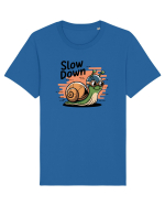 Melc simpatic  Tricou mânecă scurtă Unisex Rocker