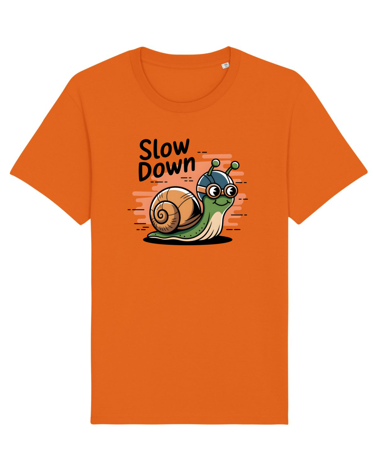 Tricou mânecă scurtă Unisex Rocker Bright Orange