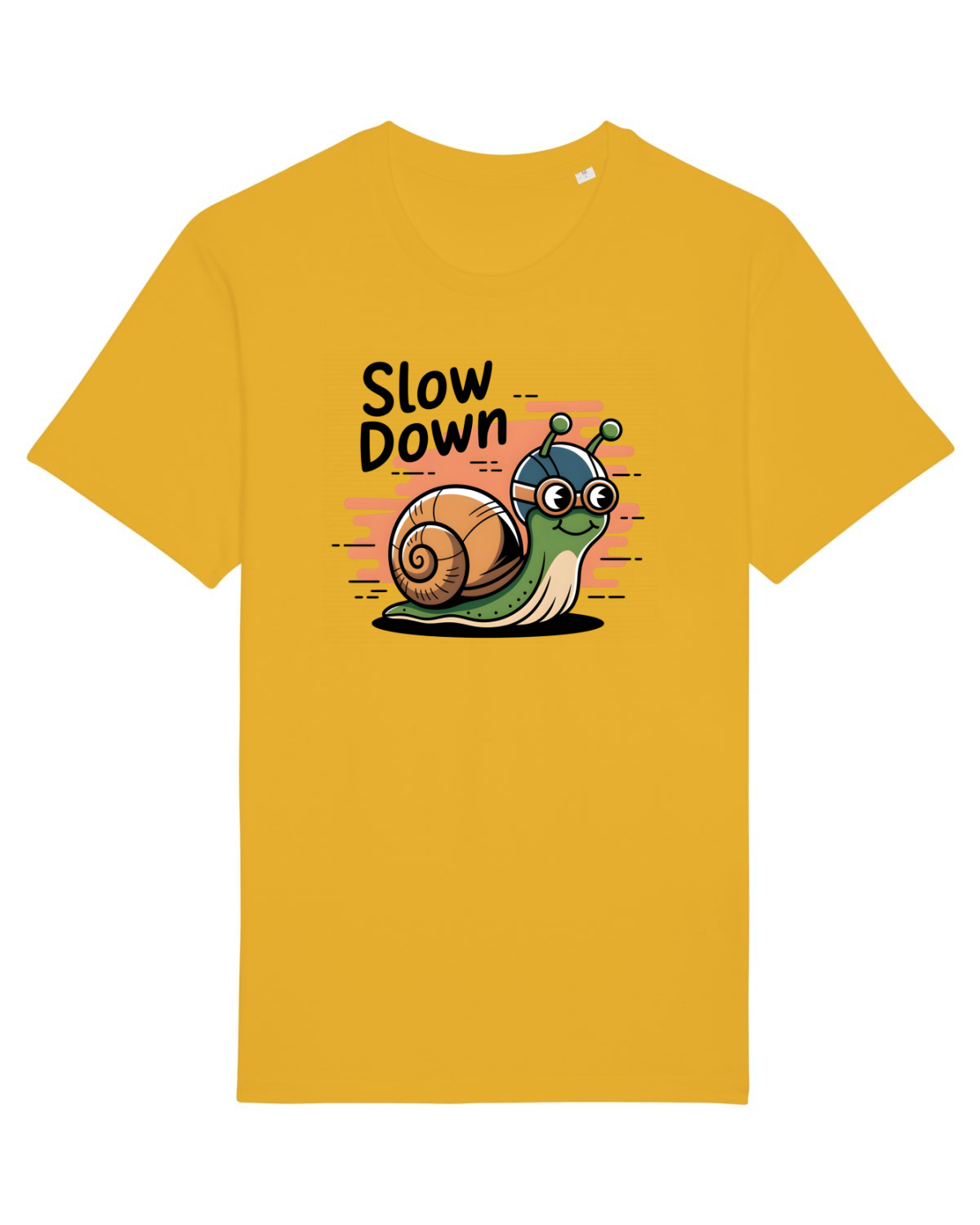 Tricou mânecă scurtă Unisex Rocker Spectra Yellow