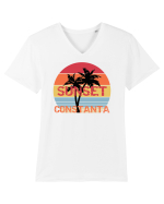 Constanta Sunset Tricou mânecă scurtă guler V Bărbat Presenter