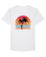 Constanta Sunset Tricou mânecă scurtă guler larg Bărbat Skater