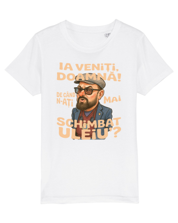 Ia veniti doamna! De cand n-ati mai schimbat uleiu'? White