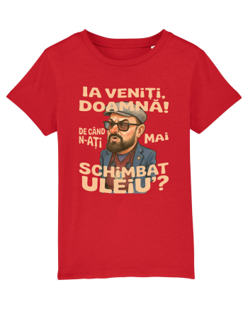 Ia veniti doamna! De cand n-ati mai schimbat uleiu'? Red