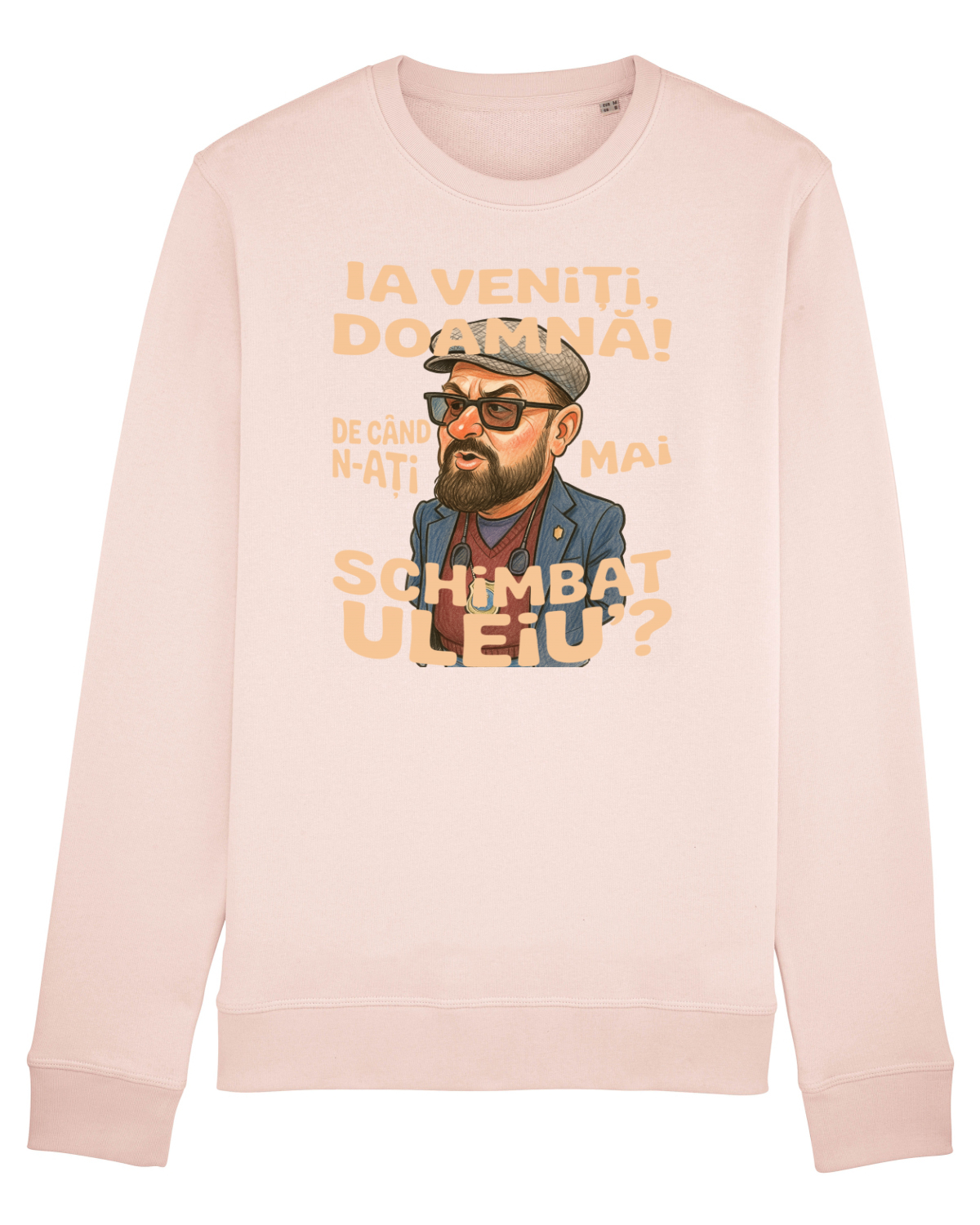 Bluză mânecă lungă Unisex Rise Candy Pink