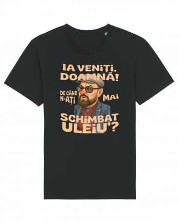 Ia veniti doamna! De cand n-ati mai schimbat uleiu'? Tricou mânecă scurtă Unisex Rocker