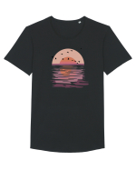 Flying Birds at Sunset Tricou mânecă scurtă guler larg Bărbat Skater