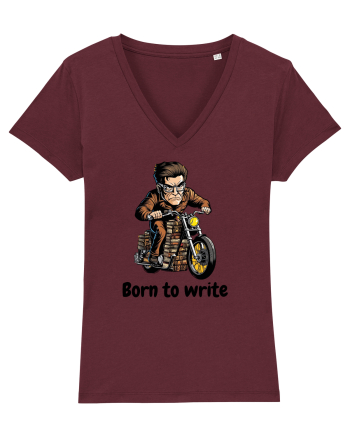  Born to Write Burgundy