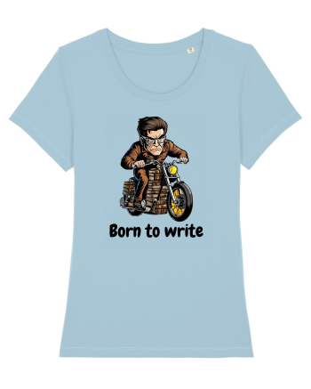  Born to Write Sky Blue