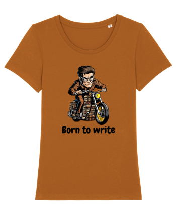  Born to Write Roasted Orange