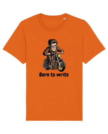  Born to Write Bright Orange