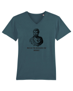  „Nu ai tu dialog cu mine!” Tricou mânecă scurtă guler V Bărbat Presenter