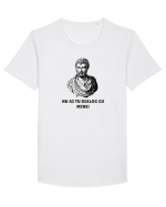  „Nu ai tu dialog cu mine!” Tricou mânecă scurtă guler larg Bărbat Skater