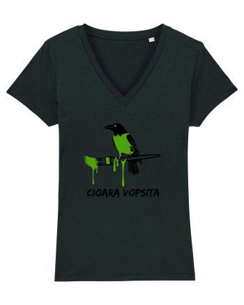 Cioara vopsita Black