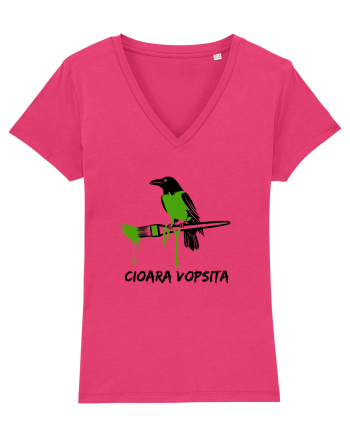 Cioara vopsita Raspberry