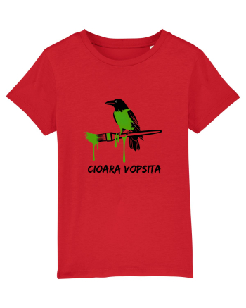 Cioara vopsita Red