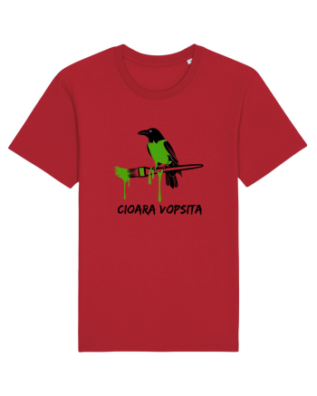 Cioara vopsita Red