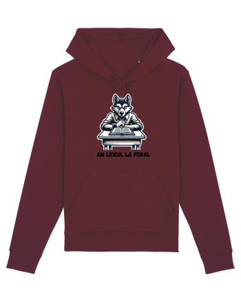  „Am liceul la feral” Burgundy