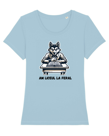  „Am liceul la feral” Sky Blue