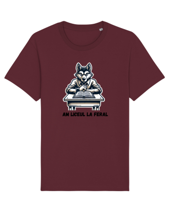  „Am liceul la feral” Burgundy