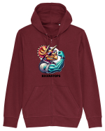 Biceratops Hanorac cu fermoar Unisex Connector