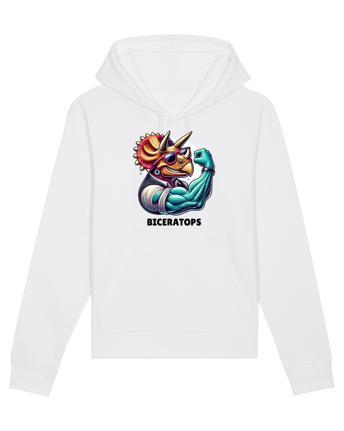 Hanorac Unisex Drummer White