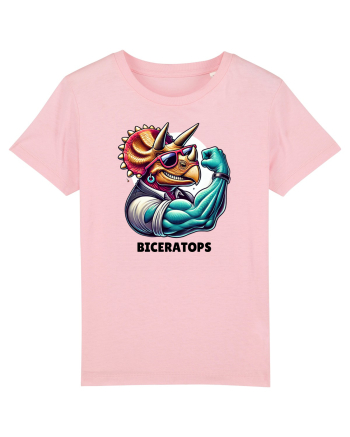 Biceratops Cotton Pink