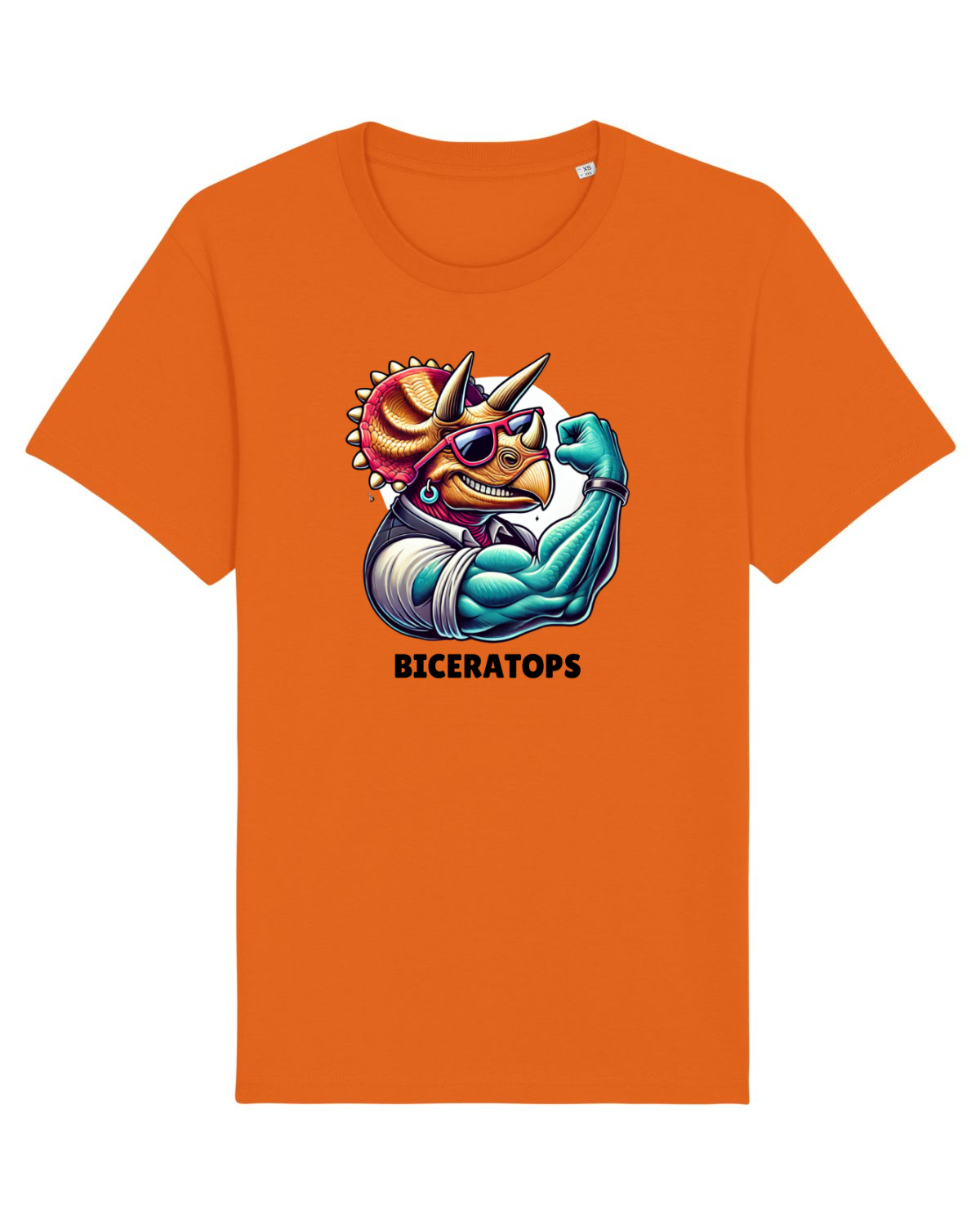 Tricou mânecă scurtă Unisex Rocker Bright Orange