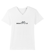 BIKEAHOLIC Tricou mânecă scurtă guler V Bărbat Presenter