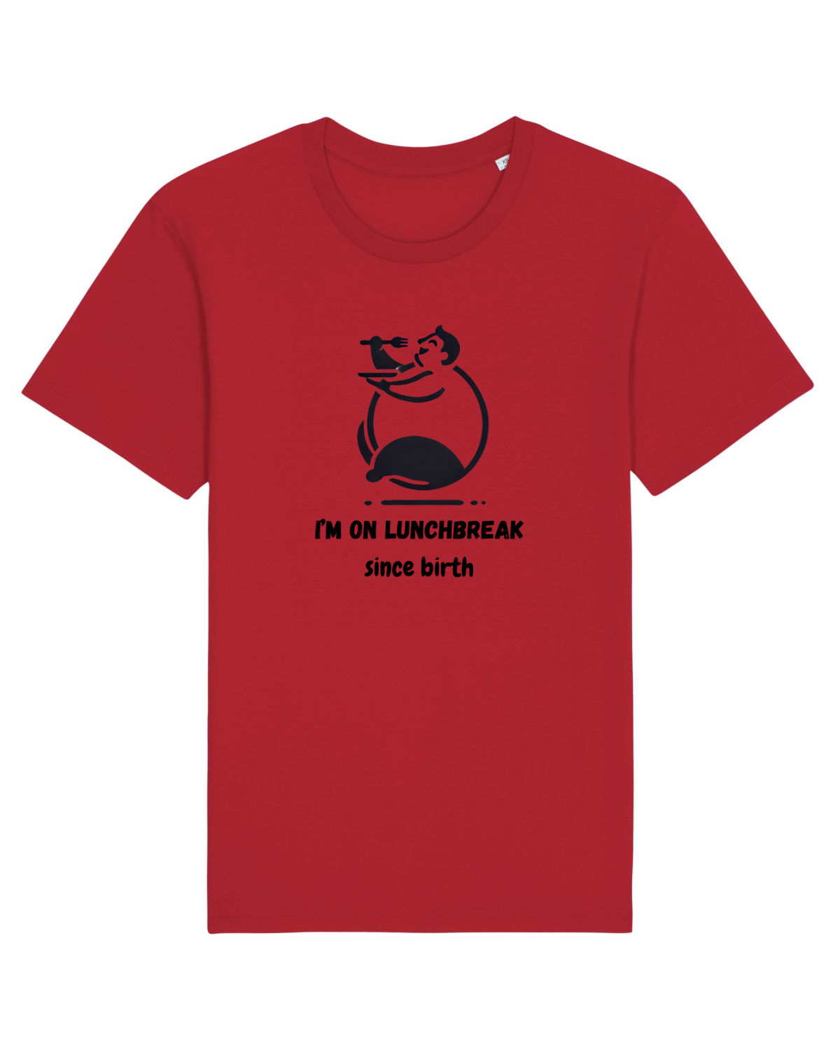 Tricou mânecă scurtă Unisex Rocker Red