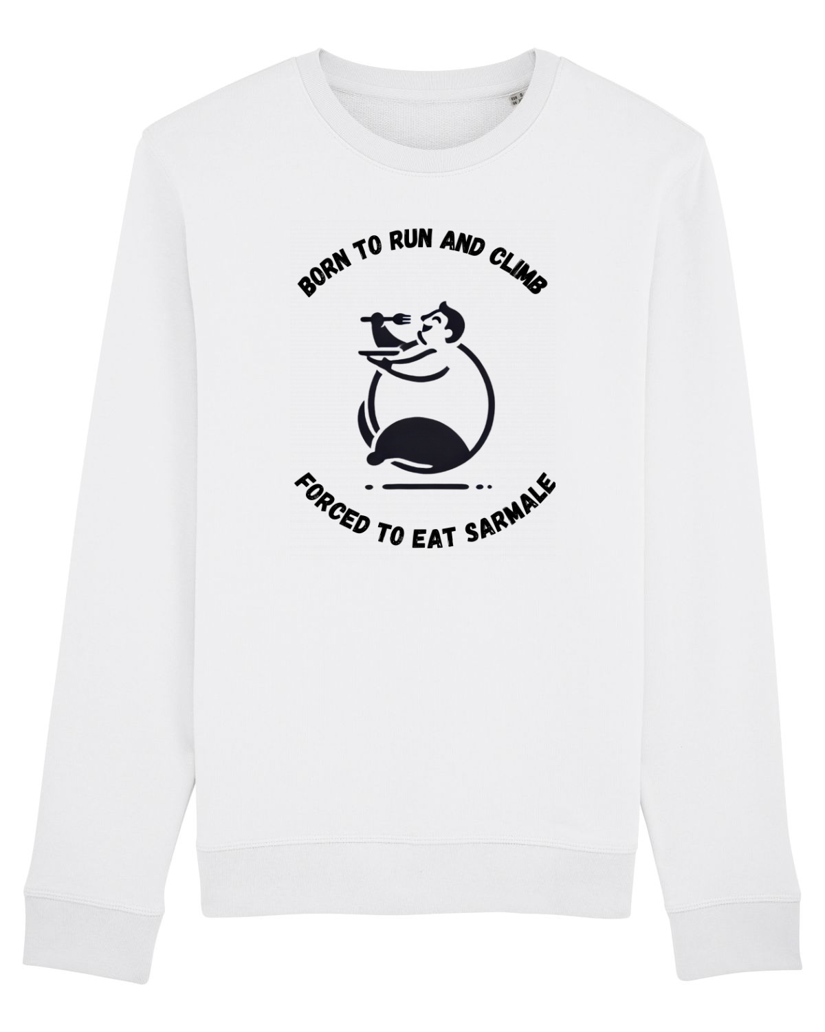 Bluză mânecă lungă Unisex Rise White