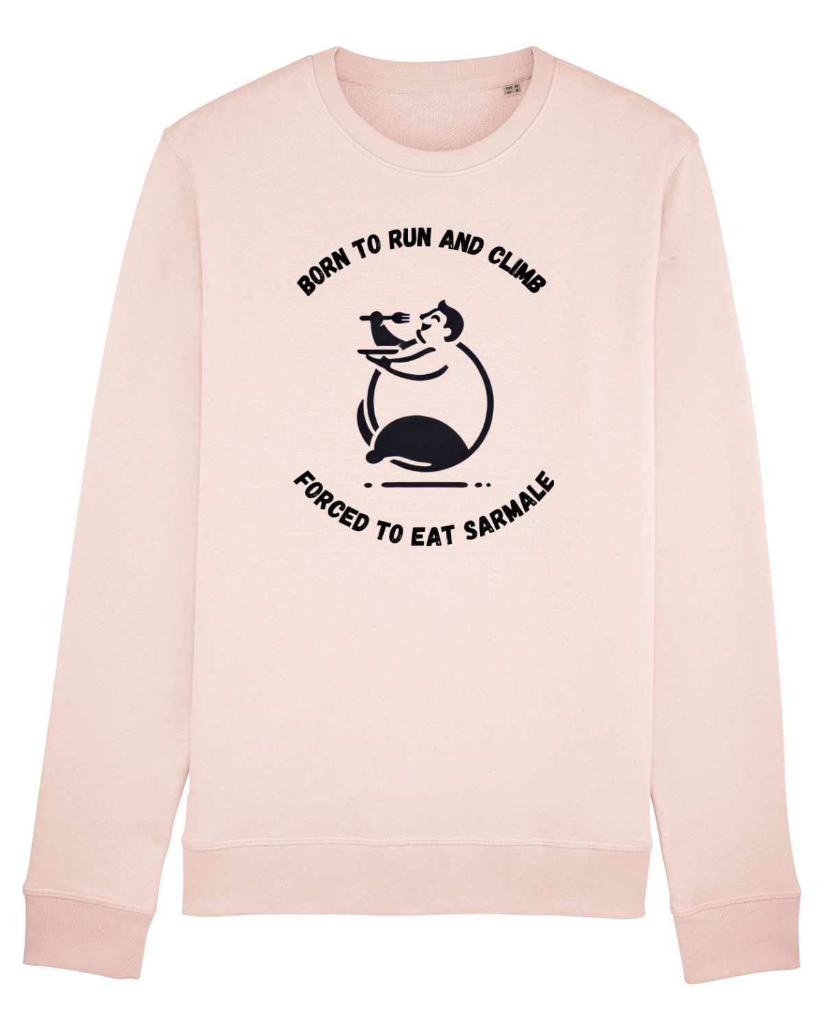 Bluză mânecă lungă Unisex Rise Candy Pink