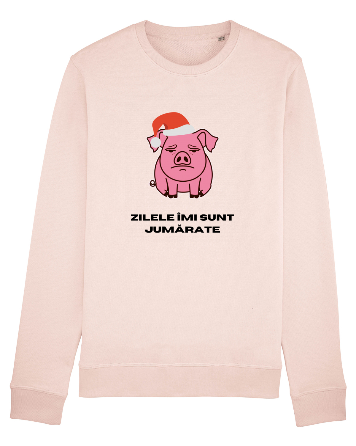 Bluză mânecă lungă Unisex Rise Candy Pink