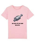  „Am ales să fac bani din asta” Tricou mânecă scurtă  Copii Mini Creator