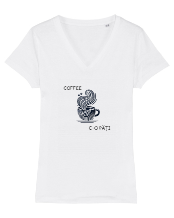  „Coffee c-o păți” White