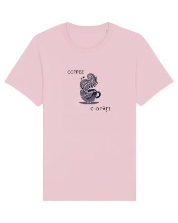  „Coffee c-o păți” Cotton Pink