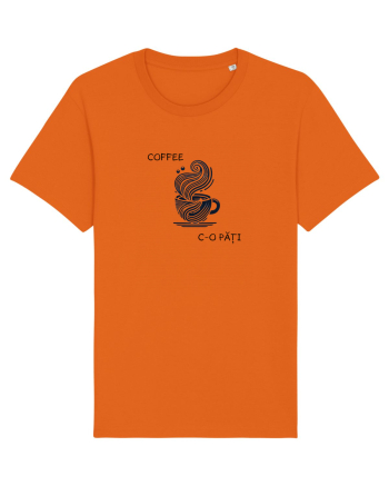 „Coffee c-o păți” Bright Orange