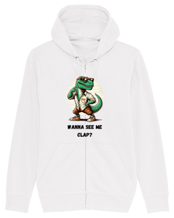  „Wanna see me clap?” White