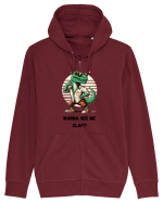  „Wanna see me clap?” Hanorac cu fermoar Unisex Connector