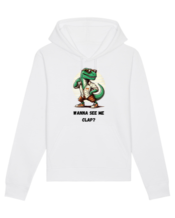  „Wanna see me clap?” White