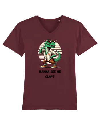  „Wanna see me clap?” Burgundy