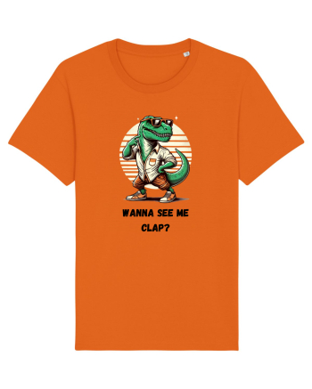  „Wanna see me clap?” Bright Orange
