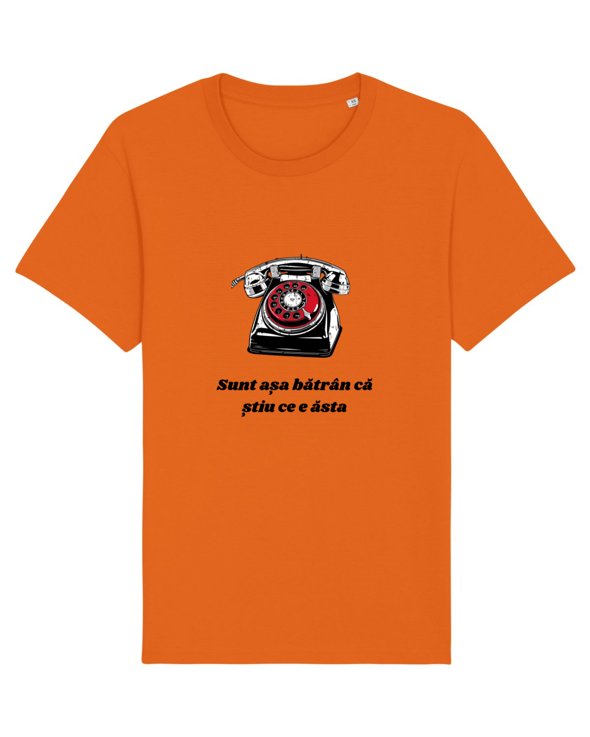 Tricou mânecă scurtă Unisex Rocker Bright Orange