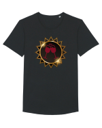Sun-wine Tricou mânecă scurtă guler larg Bărbat Skater