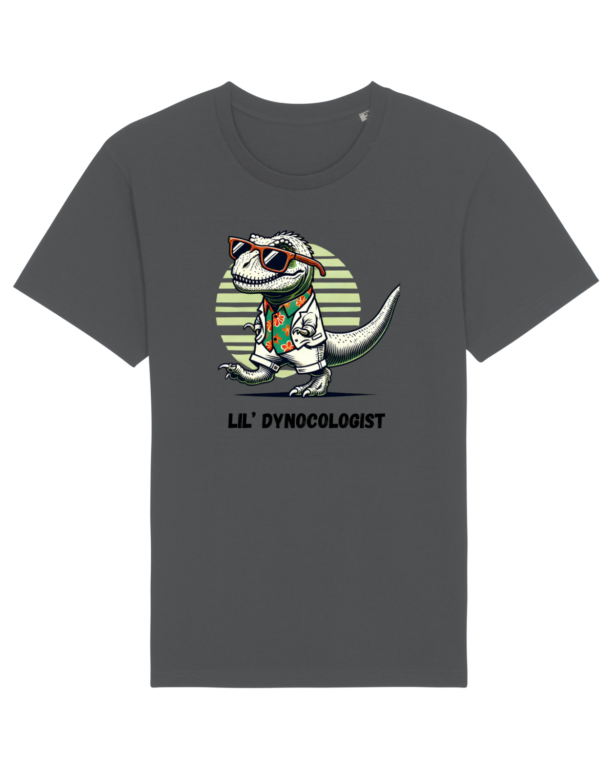 Tricou mânecă scurtă Unisex Rocker Anthracite