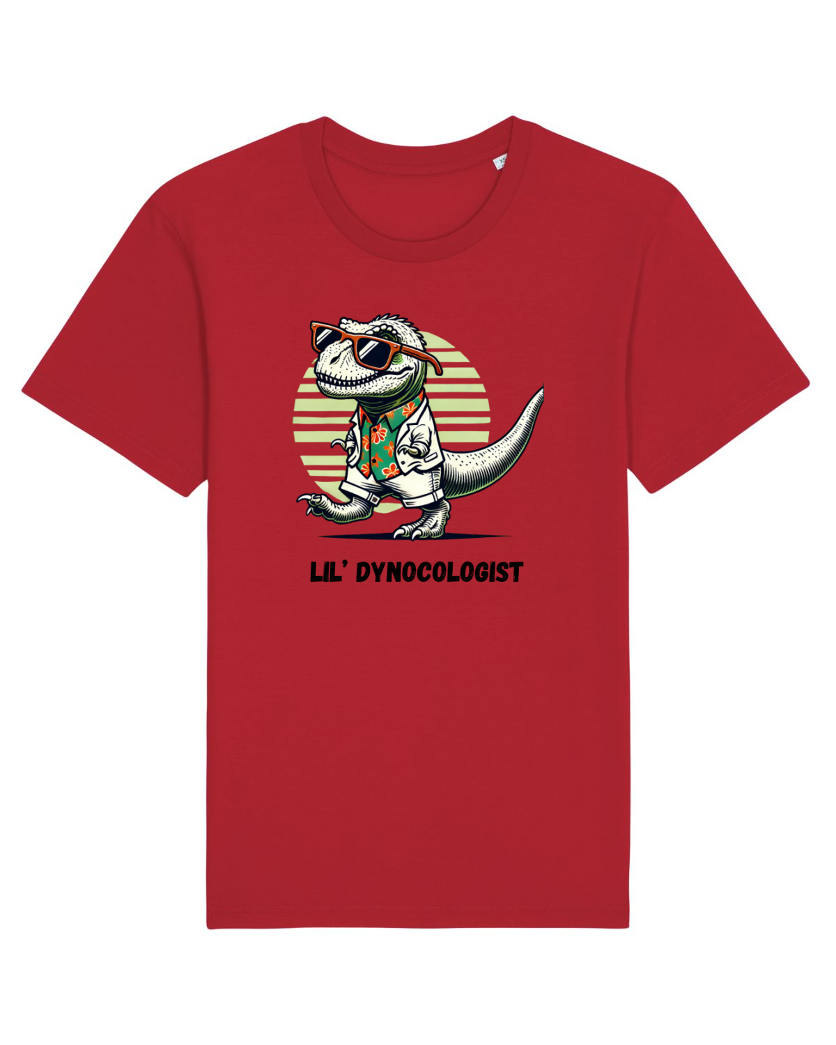 Tricou mânecă scurtă Unisex Rocker Red