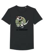 „Lil' Dynocologist” Tricou mânecă scurtă guler larg Bărbat Skater