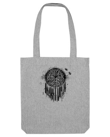Floare abstractă Heather Grey